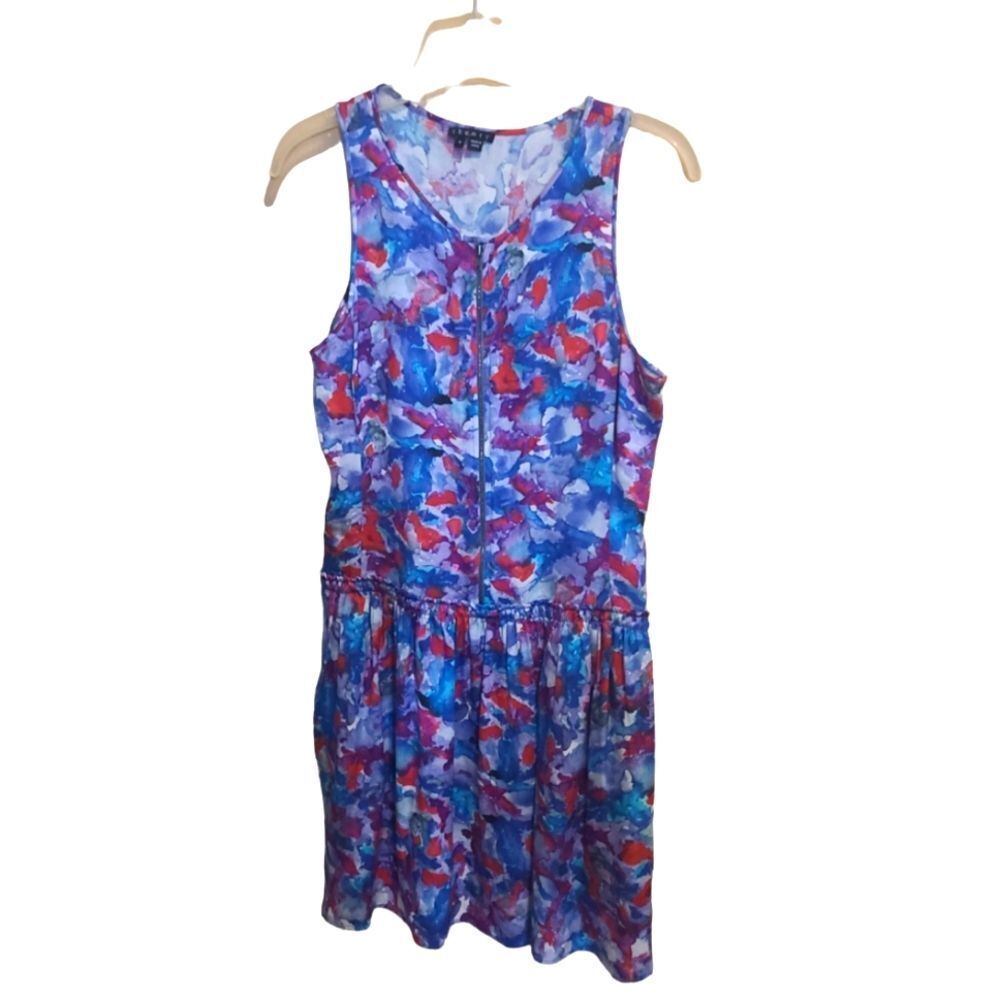 Theory Archi Perplexing Print Silk Dress View 4